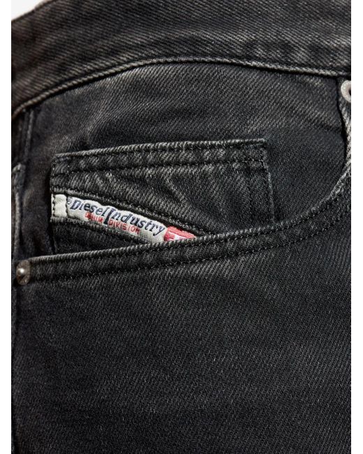 DIESEL Black D-Macro Jeans for men