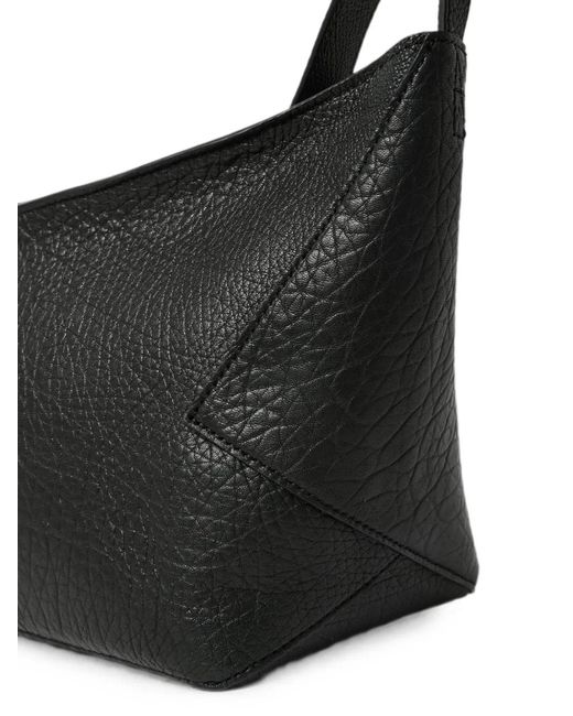 Studio Nicholson Black Hagu Leather Tote Bag