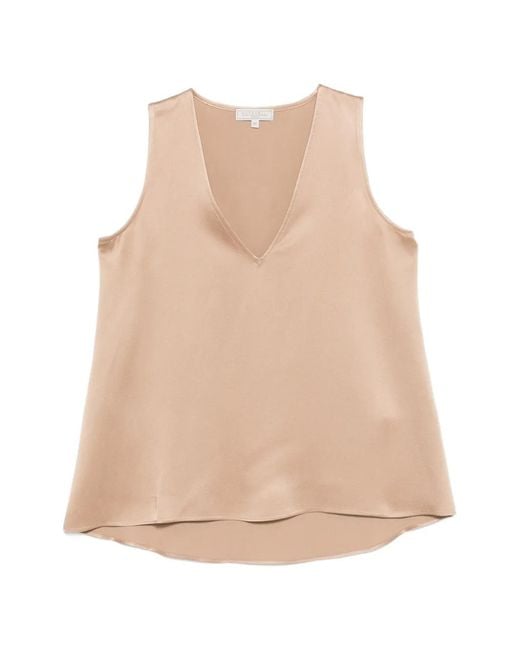 Antonelli Natural Sleeveless Tops