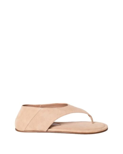 Gia Borghini Pink Emauelle Flat Sandals