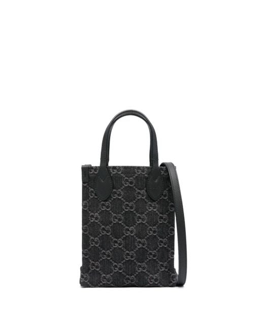 Gucci Black Ophidia Handtasche mit GG
