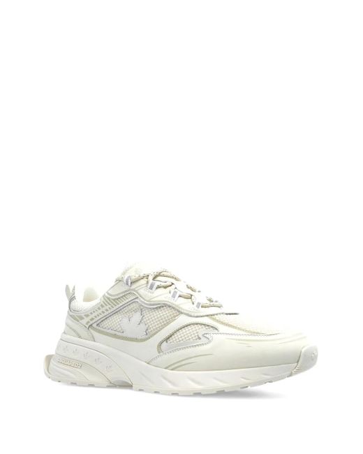 DSquared² White Sprinter Panelled Sneakers for men