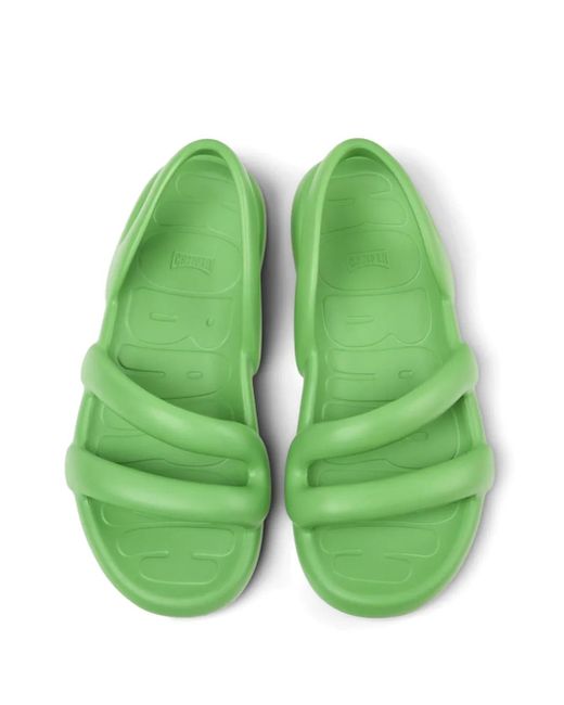 メンズ Camper Kobarah フラットサンダル Green