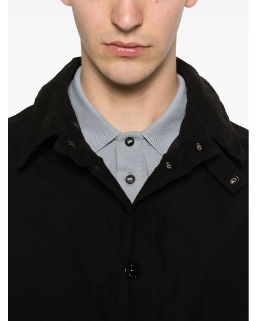 Chaqueta David Light-Tc Ghost Stone Island de hombre de color Black