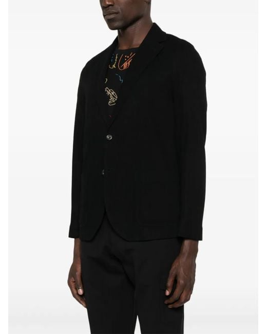 Circolo 1901 Black Knitted Blazer for men