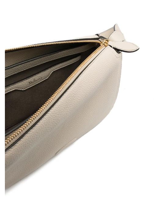 Mulberry Natural Billie Foldover-Top Crossbody Bag