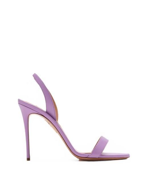 Aquazzura Pink So Nude Sandals