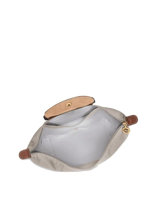 Longchamp Brown Medium Le Pliage Orignial Front-Flap Backpack