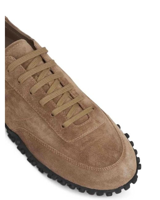 Common Projects Brown Suede Track Sneakers for men