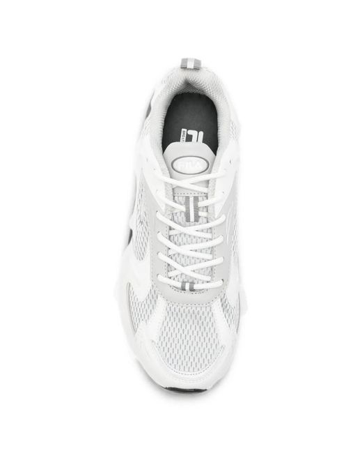 Fila White Kreatix Panelled Lace-Up Sneakers for men