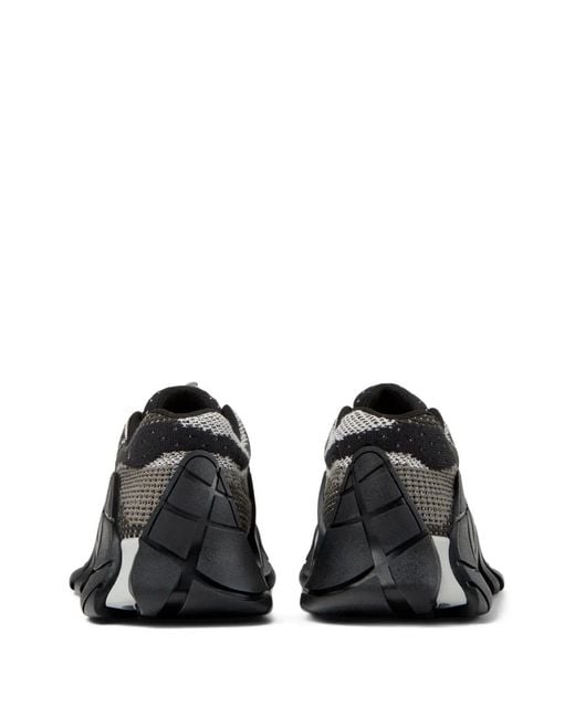CAMPERLAB Black Patterned Tormenta Sneakers