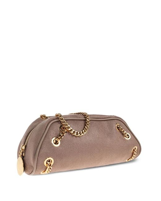 Stella McCartney Brown Bowling Small Tote Bag