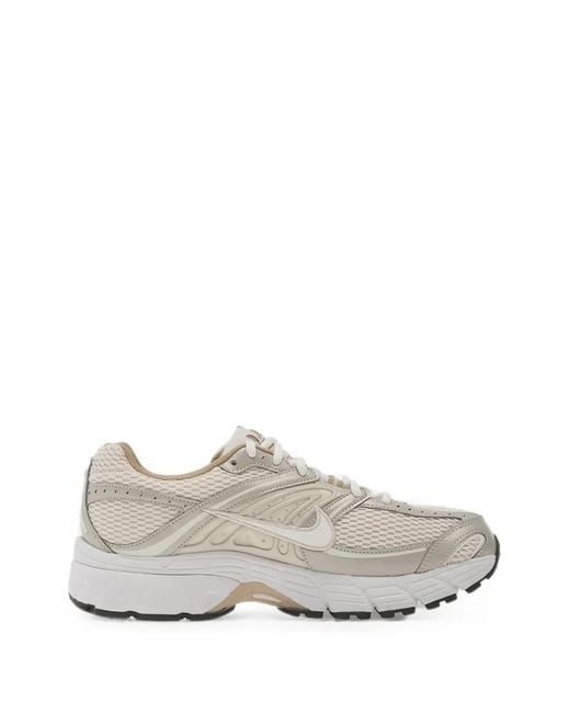 Nike White Air Max Moto 2K Mesh Sneakers for men