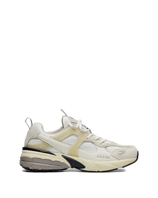 HIDE & JACK White Running 2000 Panelled Sneakers