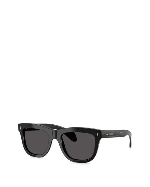 Moncler Black Bronzz Square-Frame Sunglasses