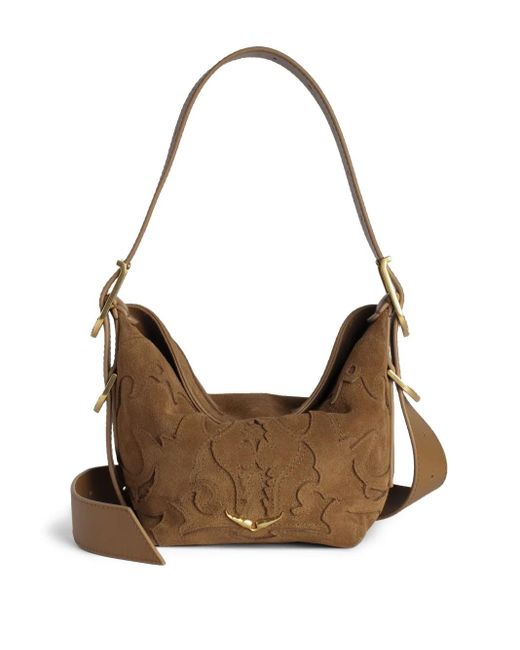 Borsa A Spalla Baby Jane di Zadig & Voltaire in Brown