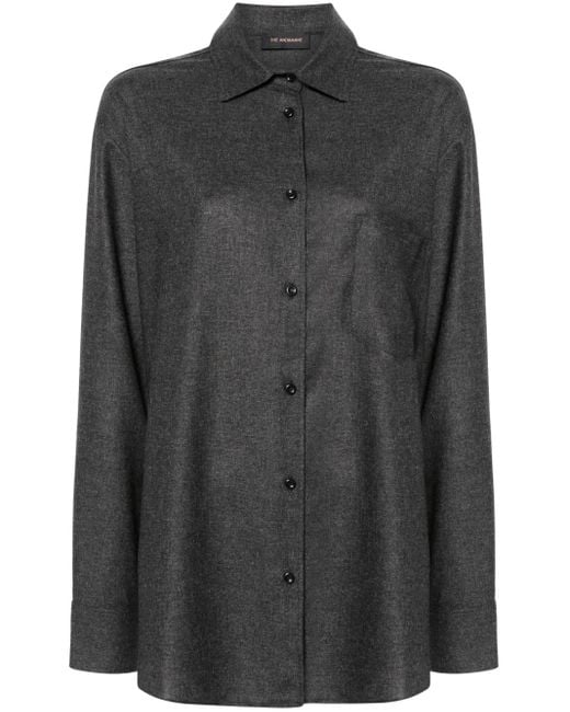 ANDAMANE Black Georgiana Shirt
