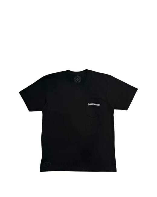 Chrome Hearts Black St. Barth Logo-Print T-Shirt for men