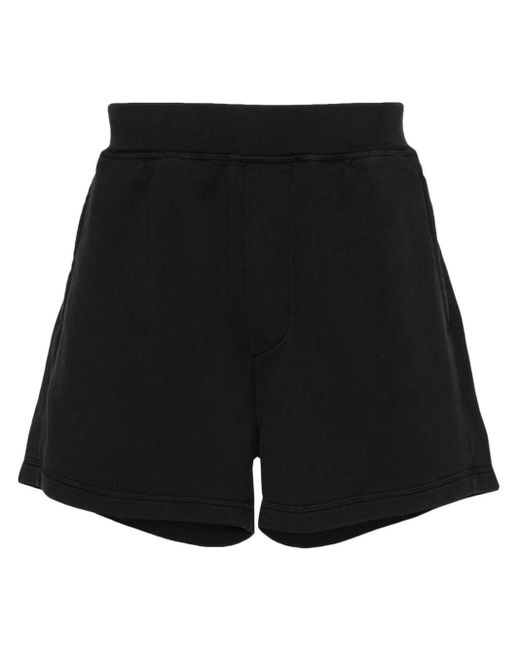 Pantalones cortos de chándal con logo DSquared² de hombre de color Black