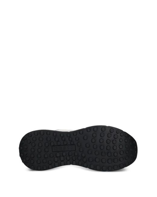 Guess White Fonzi Logo-Detail Chunky Sneakers