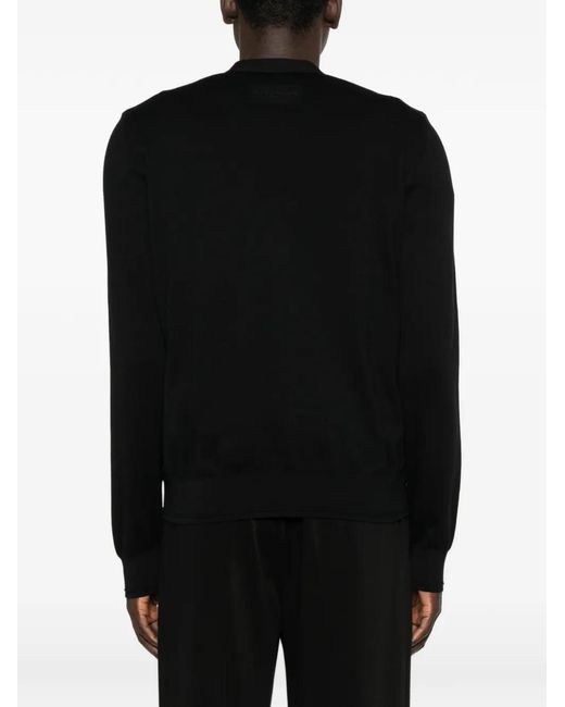 Givenchy Black Flap-Pocket Cardigan for men