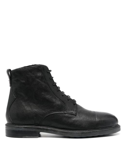 Geox Aurelio Lace-up Boots in Black for Men | Lyst