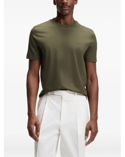 Boss Green Logo-Detail T-Shirt for men