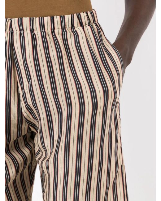 Amir Slama Multicolor Striped Elasticated-Waist Shorts for men