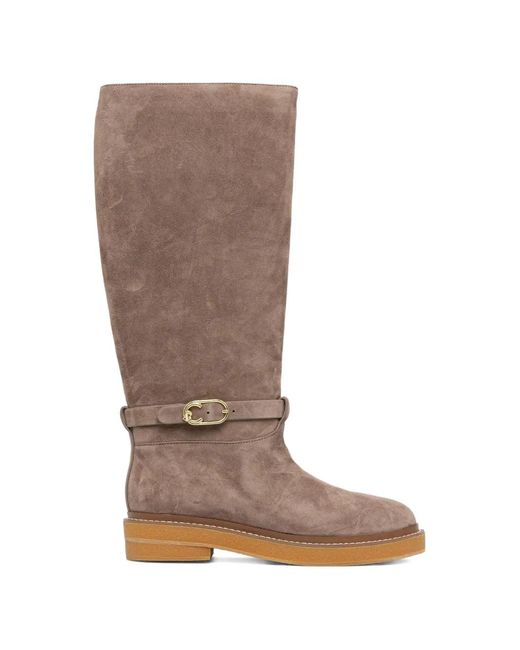 Coccinelle Brown Bottines À Détail De Boucle