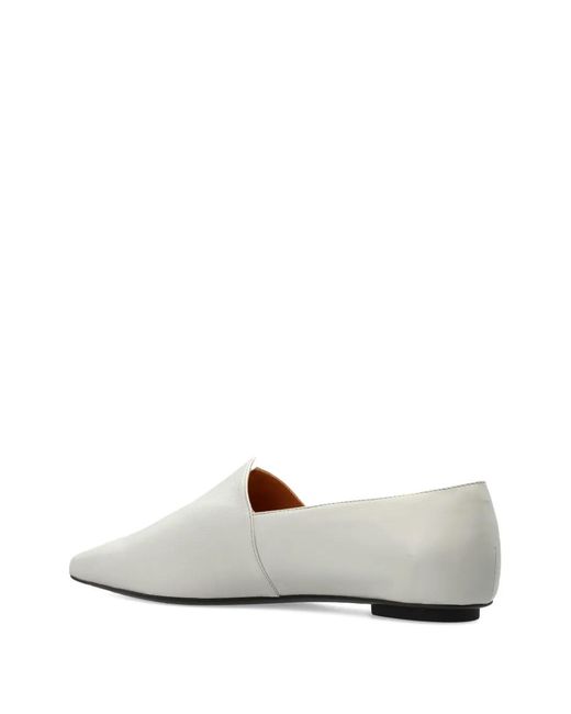 Tod's White Pumps Mit Spitzer Kappe