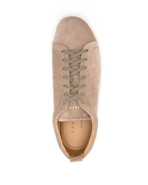 Henderson Pink Clyde Suede Sneakers for men