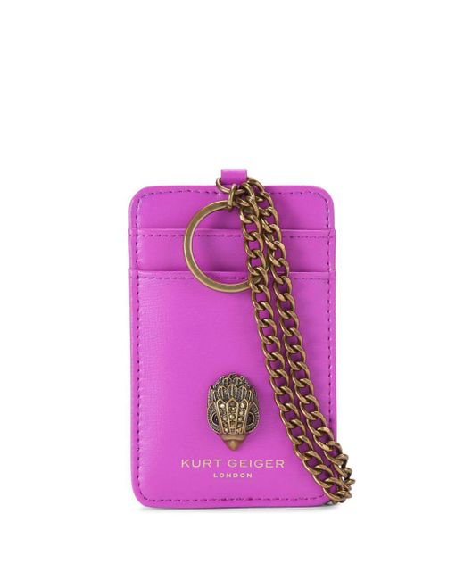Kurt Geiger Pink Bond Lanyard