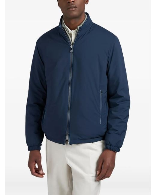 Paul & Shark Blue Reversible Jacket for men