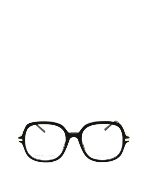 Marc Jacobs Black Square-Frame Glasses
