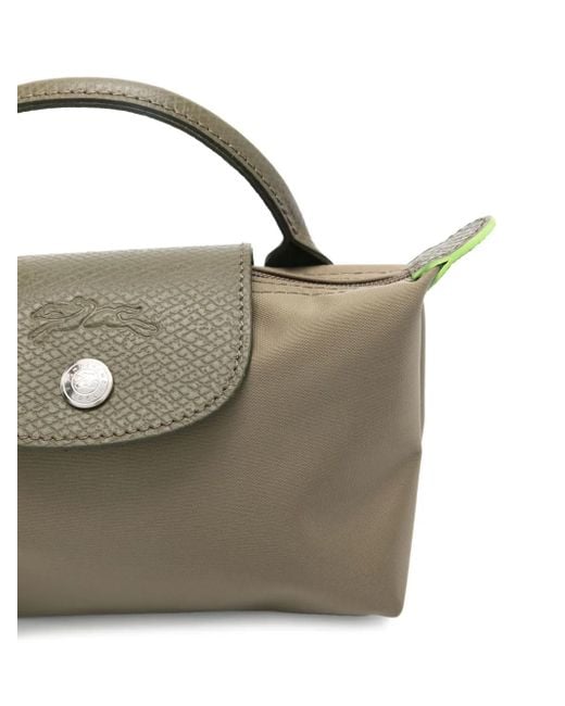 Longchamp Metallic Le Pliage Original Pouch