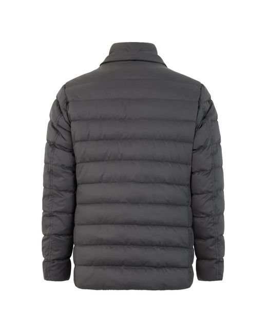 Herno Gray Double-Layer Padded Jacket for men