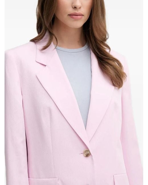Blazer Con Revers A Lancia di Joop! in Blue
