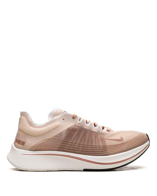Nike Pink Zoom Fly Sp "dusty Peach" Sneakers