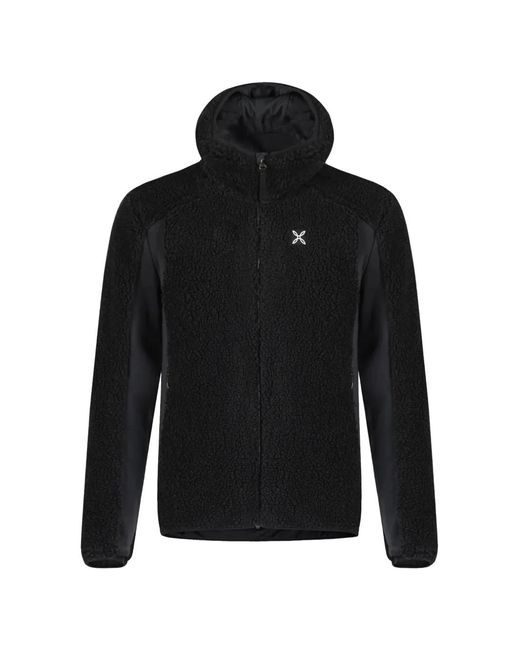 Montura Black Sherpa Maglia Zip-Up Hoodie for men