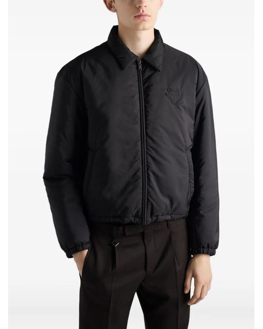 Prada Black Re-Nylon Jacket for men