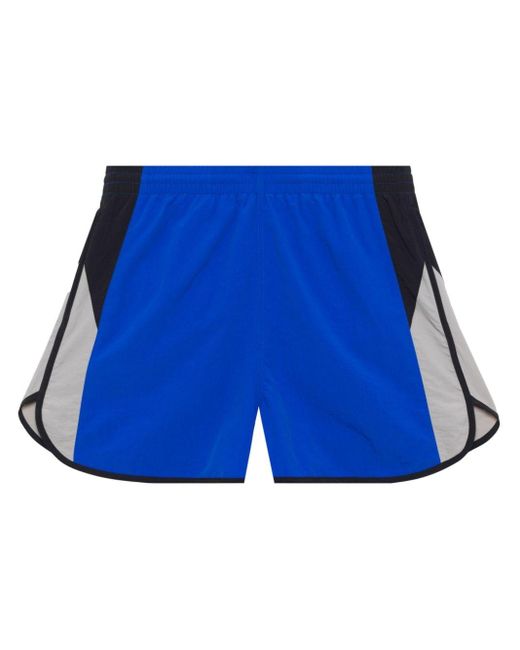 Pantalones cortos a paneles con diseño colour block John Elliott de hombre de color Blue