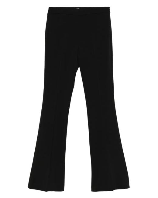 Blanca Vita Black Ausgestellte High-Waist-Hose