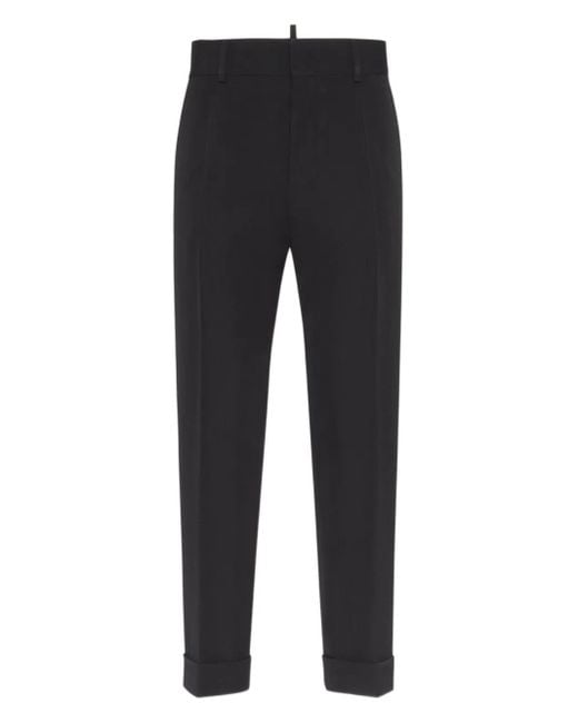 DSquared² Black Klassische Tapered-Hose