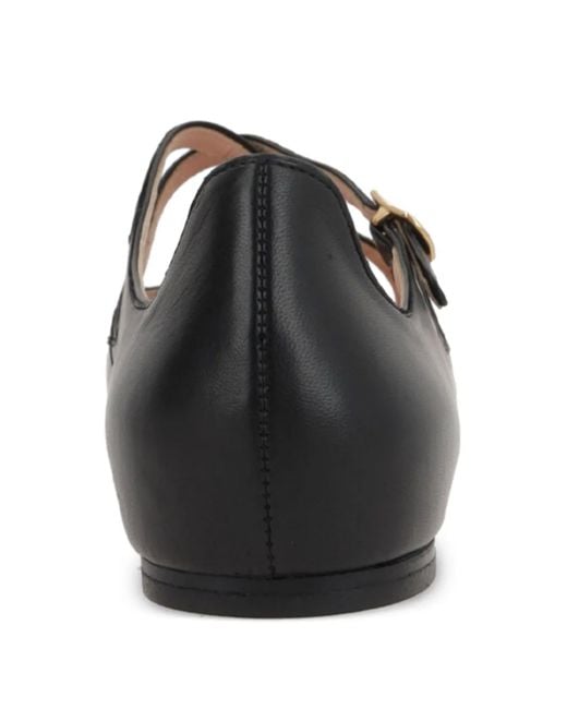 Bally Black Ballerina Shoes