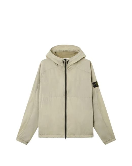 Stone Island Natural Q100020 Ultralight Nylon Stretch-Tc for men