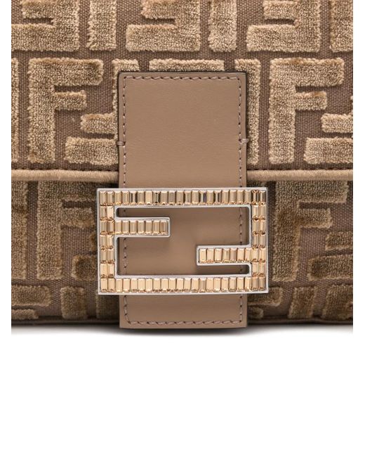 Fendi バゲット ショルダーバッグ M Brown