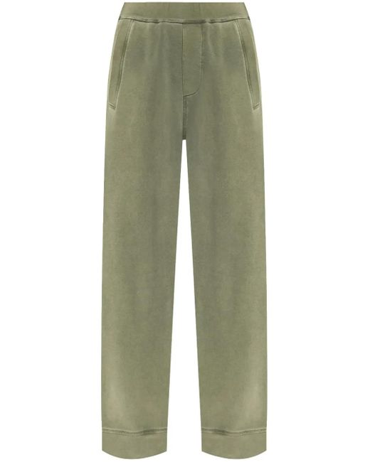 DSquared² Green Cotton Track Pants
