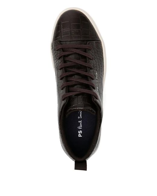 Paul Smith Black Lee Low-Top Trainers for men