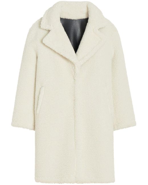 Apparis White Anei Reversible Coat