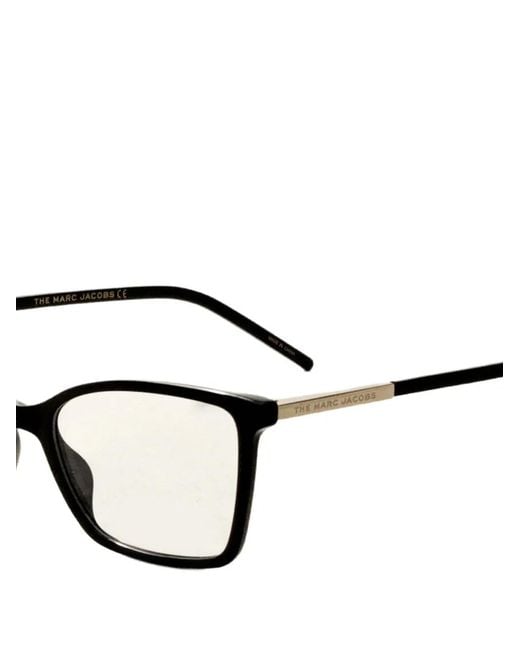 Marc Jacobs White Square-Frame Glasses